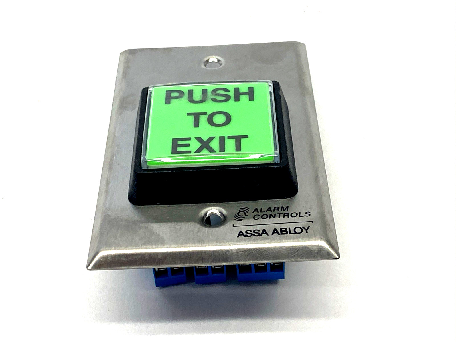 Assa Abloy TS-2T ALARM CONTROLS Push To Exit Button, Adjustable Electronic Timer