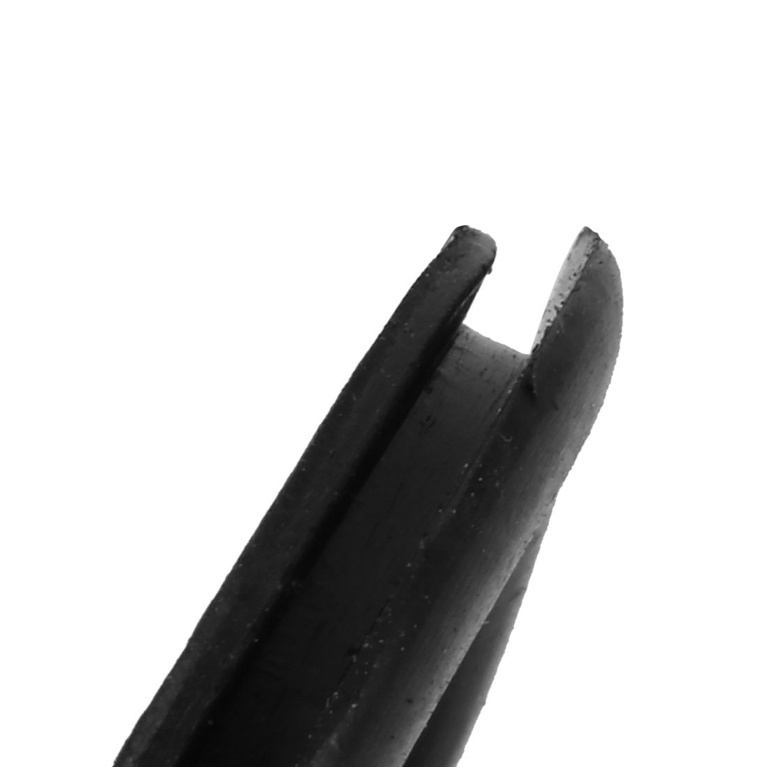 5pcs Wire Protective Grommets Black Rubber 45mm Dia Single Side Grommets