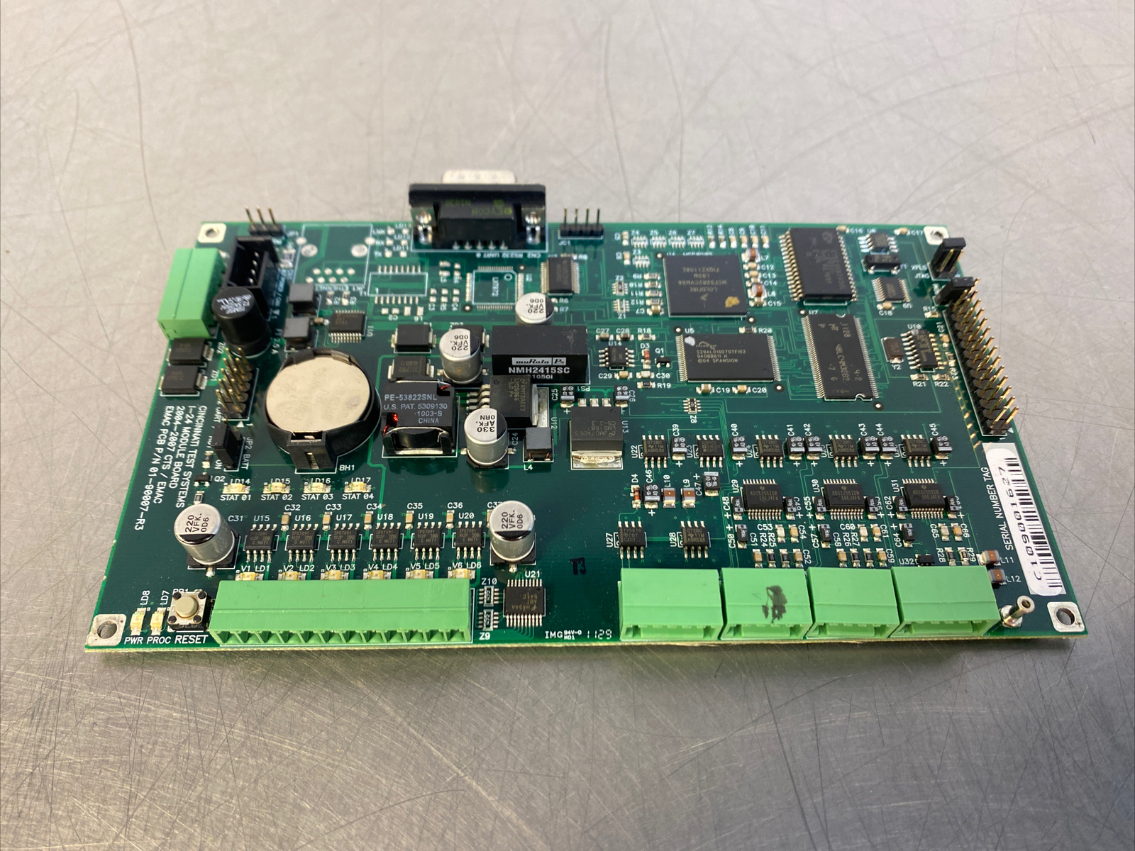 CTS I24 Module EMAC PCB 01-90007-R3 For Sentinel I24-1W1B1E-PB111B4X1A-X 3D-7