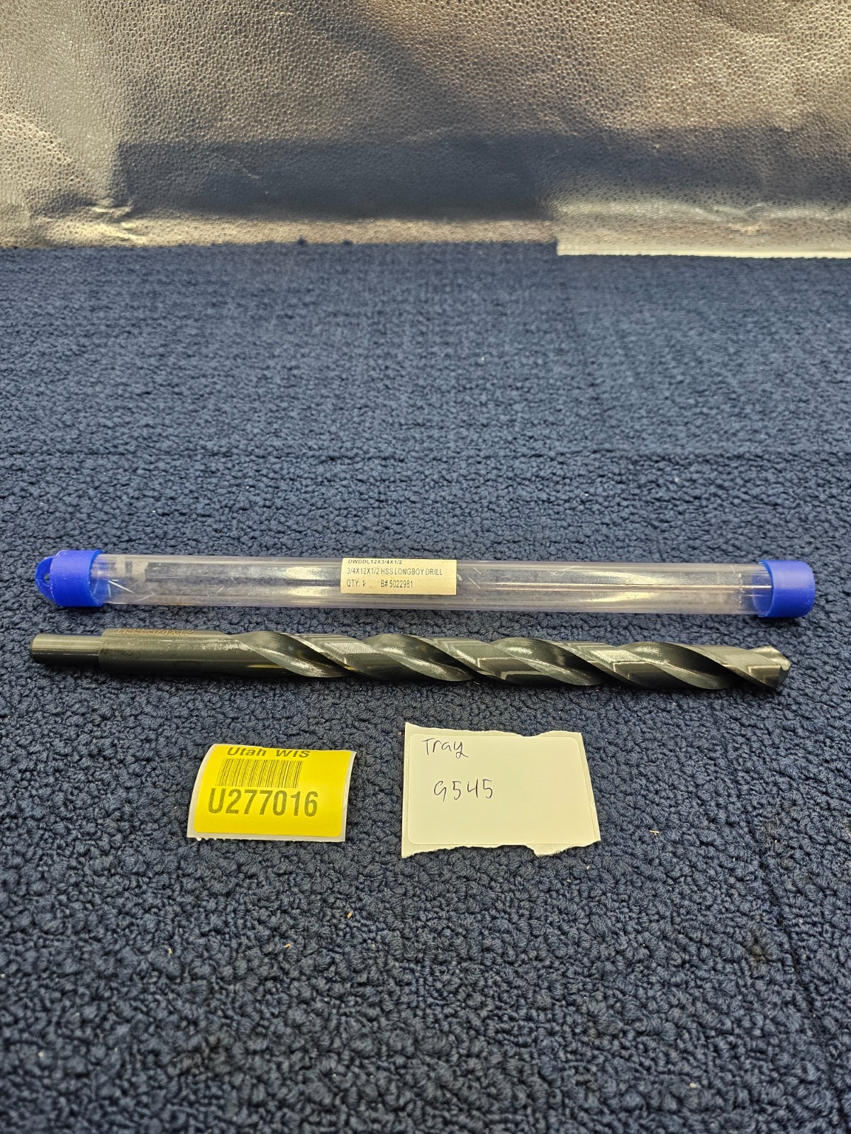 DWDDL12X3/4X1/2 3/4″ x 12″ HSS Extra Longboy Drill Bit with 1/2″Shank