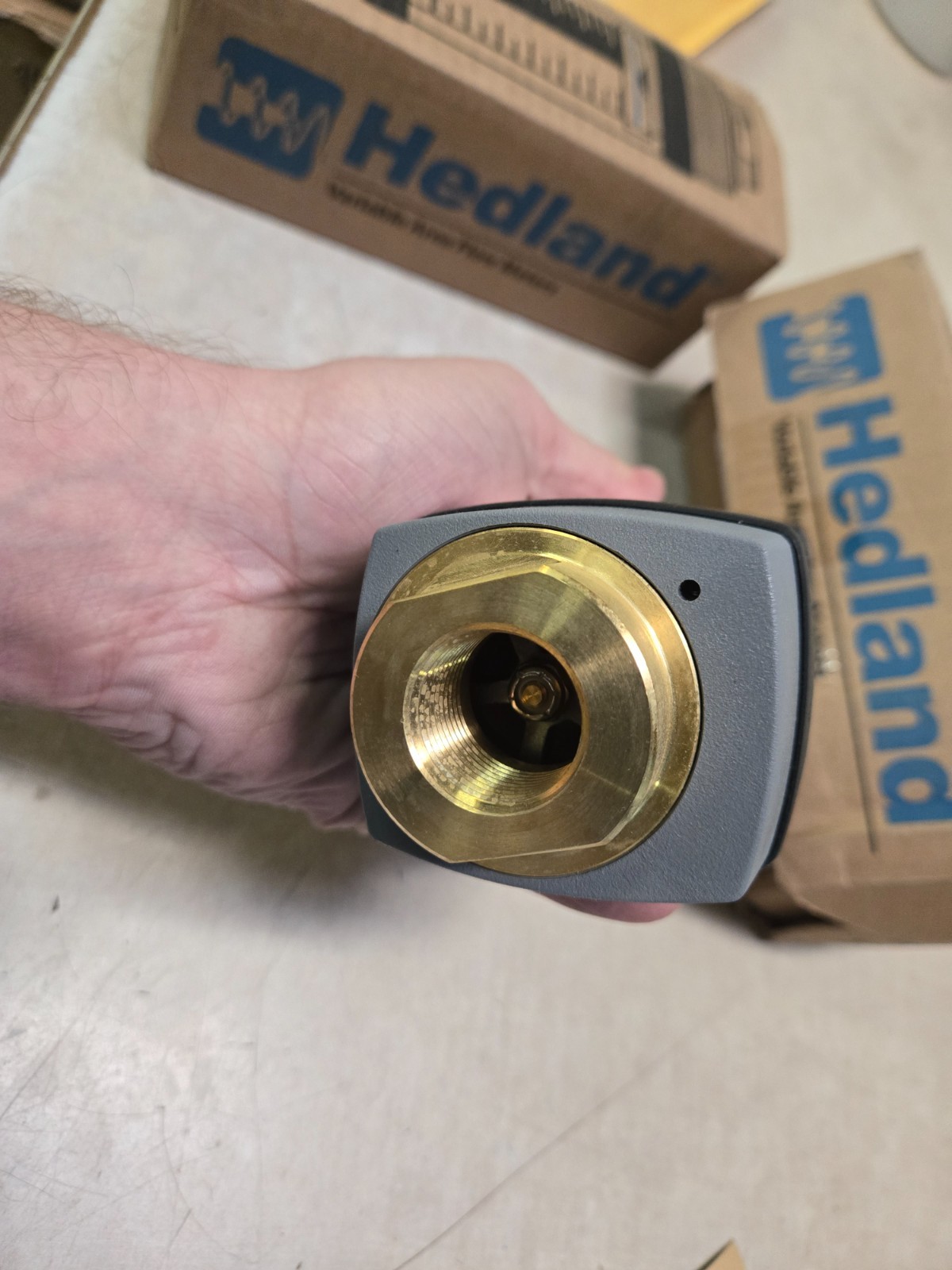 Hedland H705B-005 Flow Rate Hydraulic Flow Meter Hydraulic, 12, SAE NOB