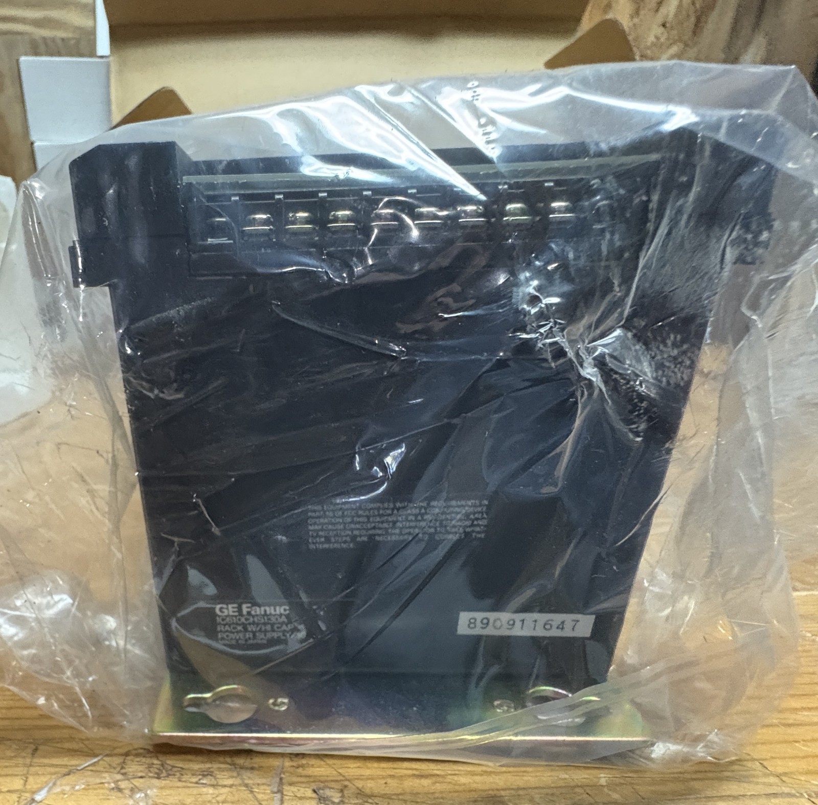 New GE Fanuc Series ONE Programmable Controller IC610CHS130A