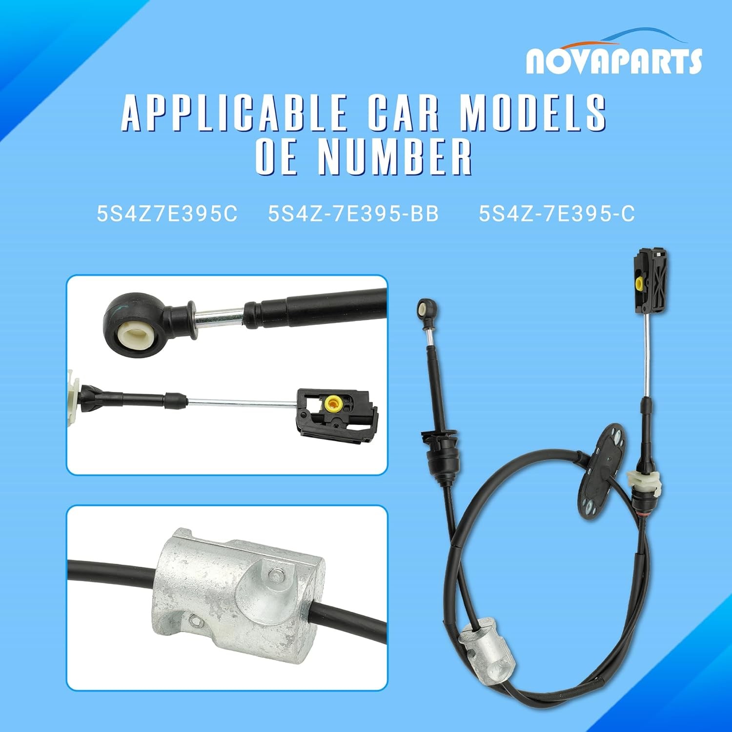 Automatic Transmission Shifter Cable 5S4Z7E395C for Toyota FJ Cruiser 2005