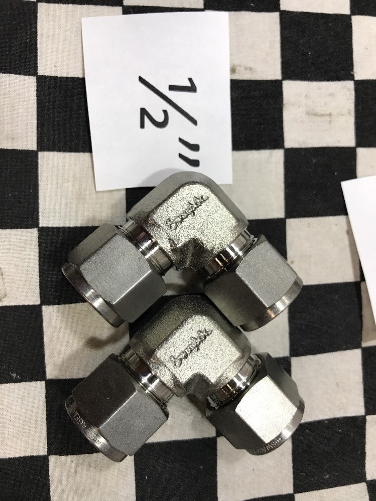 7x Swagelok Elbow Union 3/8″ & 1/2″, SS-600-9 & SS-810-9, SHIPSAMEDAY #1550C5