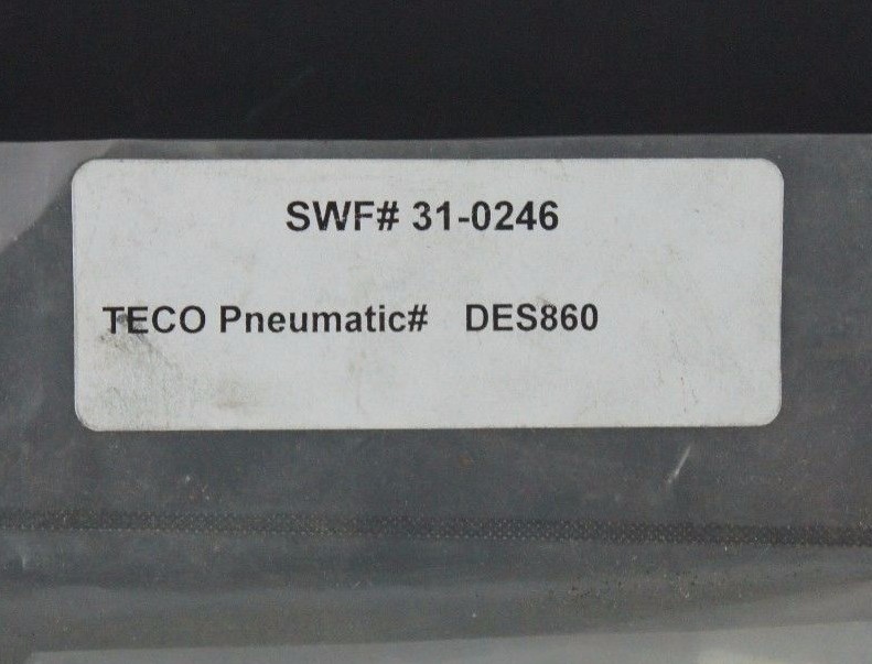 NEW TECO PNEUMATIC DES-858 ACCESSORY KIT 31-0244, CSK-15-13U, AJK-153