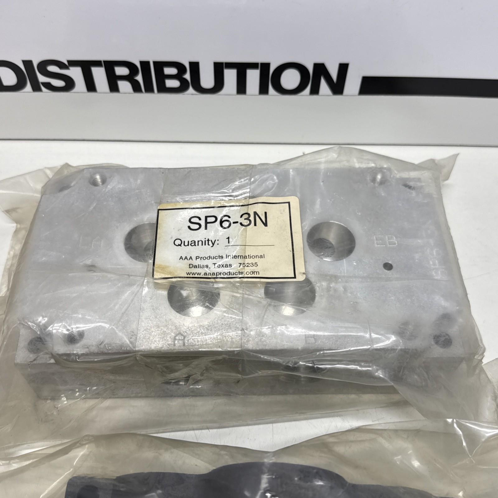 AAA PRODUCTS 611V 150PSI / SP6-3N 3/4 NPT Subplate Side Ported Dual Exhaust