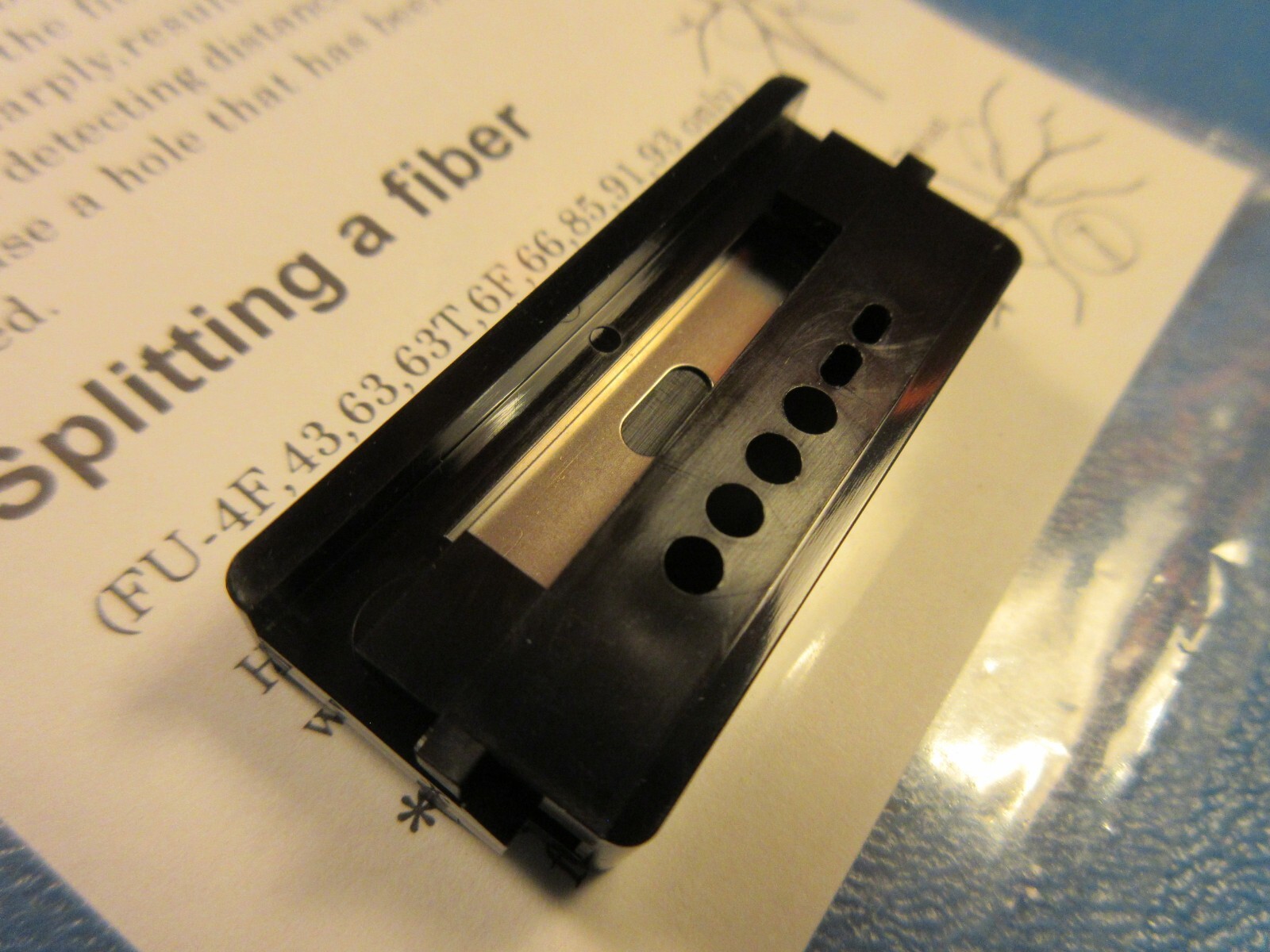 KEYENCE FU-66, Reflective Fibre Unit, Fiber Optic Sensor, M4