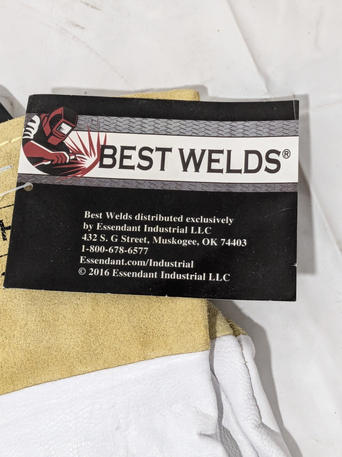 Anchor Capeskin Welding Gloves, X-Large, 4″ Gauntlet Qty 2 Pairs 902-120TIG-XL