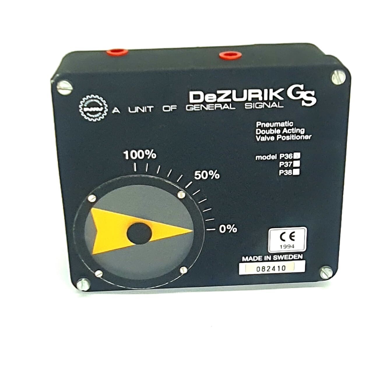 PMV DEZURIK GS PNEUMATIC DOUBLE ACTING VALVE POSITIONER P36 Located in Mexico