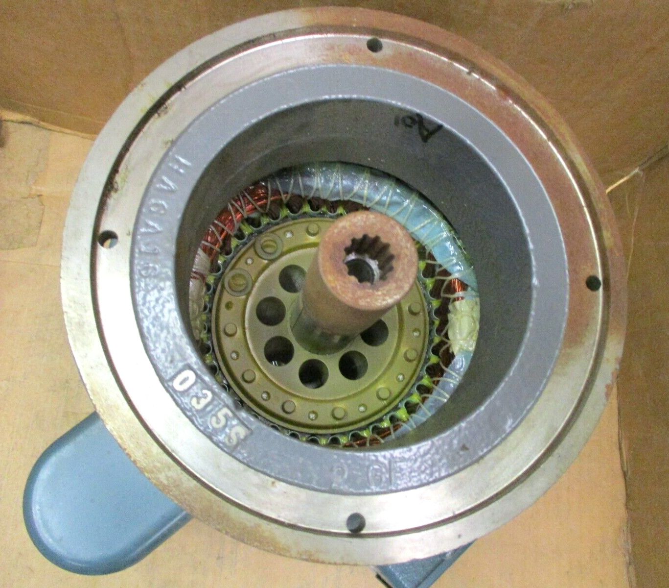 Baldor Reliance 6E76X9968 Industrial Motor 35X967-164261 .33HP 115/230V A6975WVS