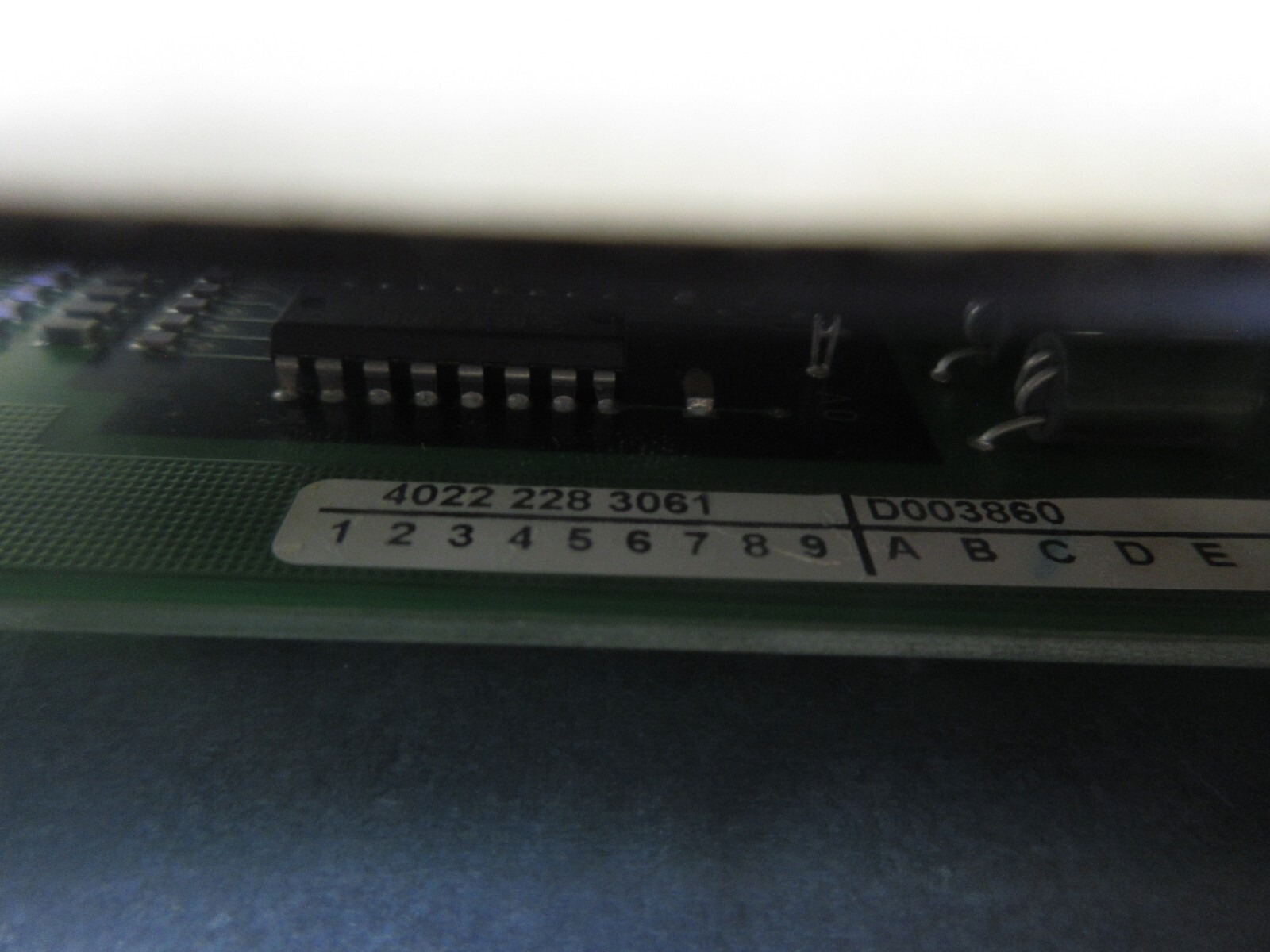 SPECIAL MAHO DMG DMU 60 P CNC KEYB INT CARD 30612 D 03860 4022 228 3061 D003860