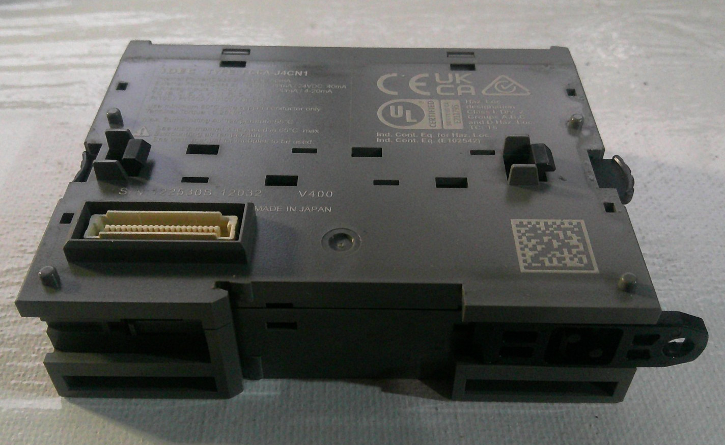 IDEC FC6A-J4CN1 FC6A MicroSmart PLC 4PT Universal Analog Input Module