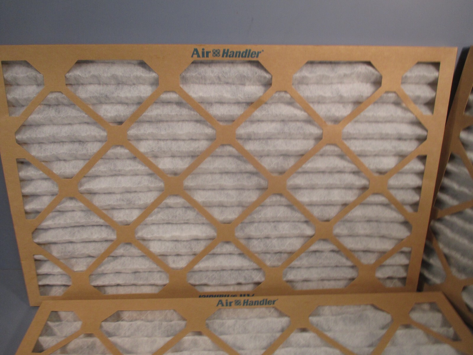 Lot of (4) AIR HANDLER Pleated Air Filter 16x25x1 MERV 7 5W510