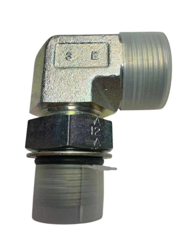 Aeroquip WHS 6 Elbow 90 Degree Fitting, C108A2A, 127288, P422809, 81849, TS-12