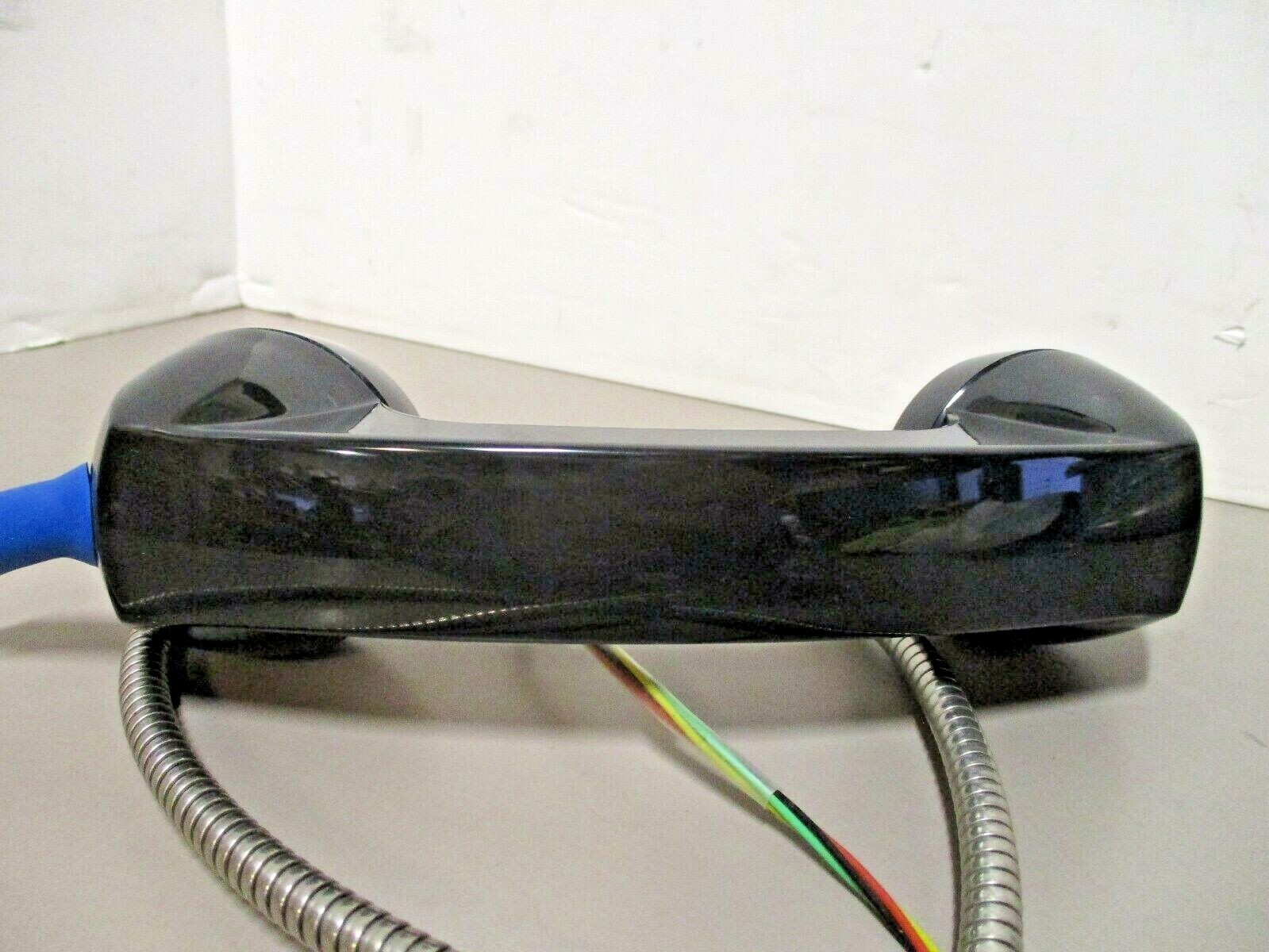 RayTel 2209981 Telephone Handset Short Classic Armored 4-Pin Plug 32″ Cord