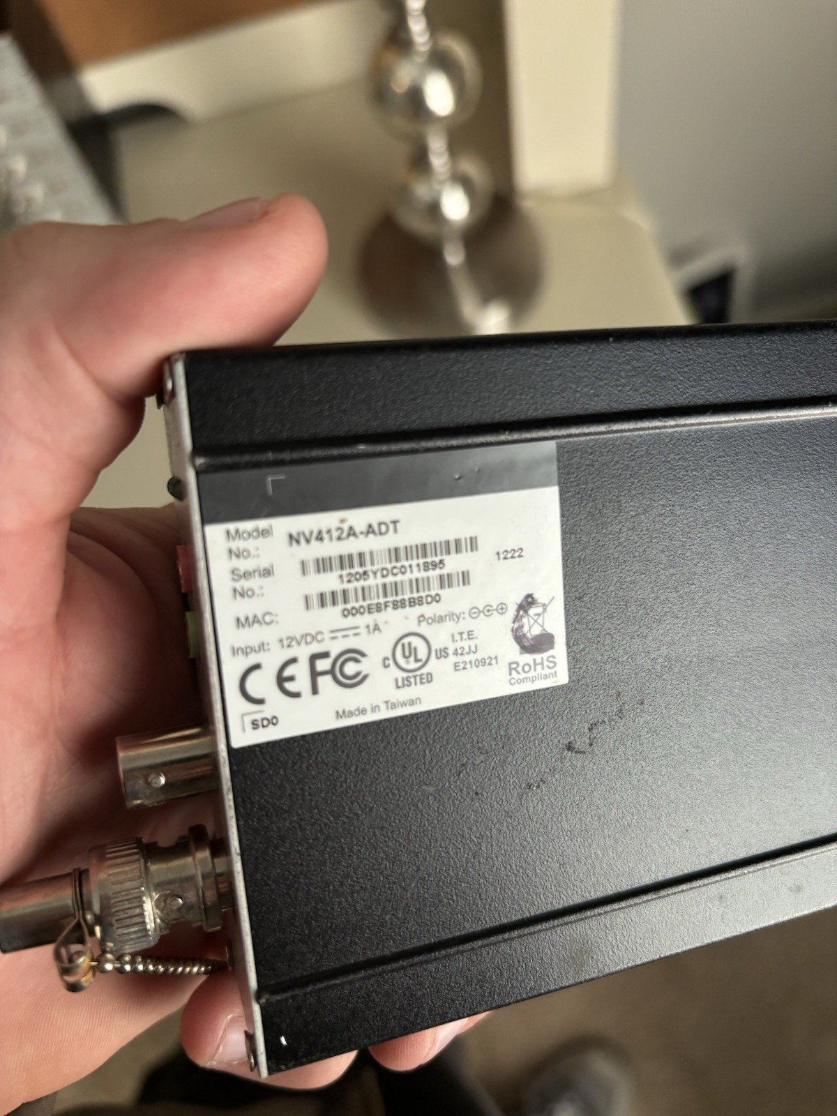 Used Sensormatic Video Encoder for ADT Pulse System Model: NV412A-ADT *Lot Of 8*