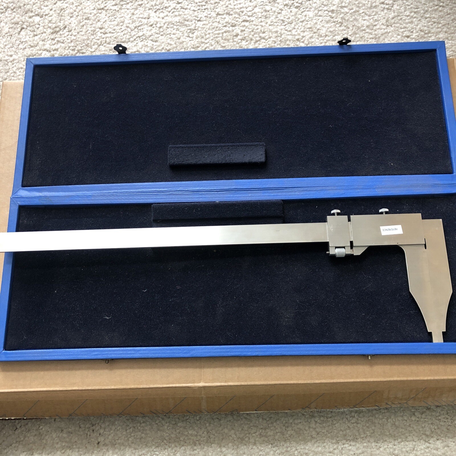 FOWLER 37CM / 6.5″ CALIPER STAINLESS STEEL. 0.02mm in Case