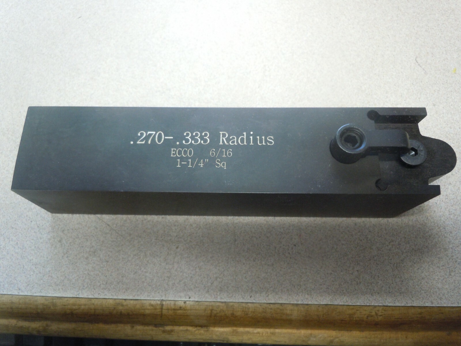 .270R/.333R TOOL HOLDER ECCO TOOL