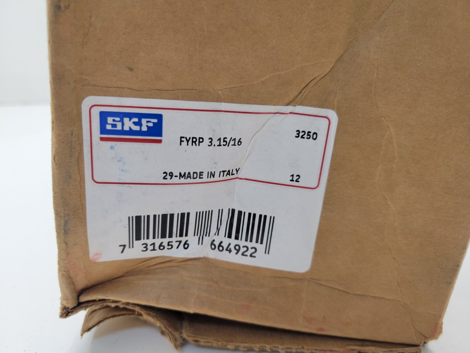 NEW IN BOX! SKF MOUNTED ROLLER BEARING UNIT FYRP-3.15/16