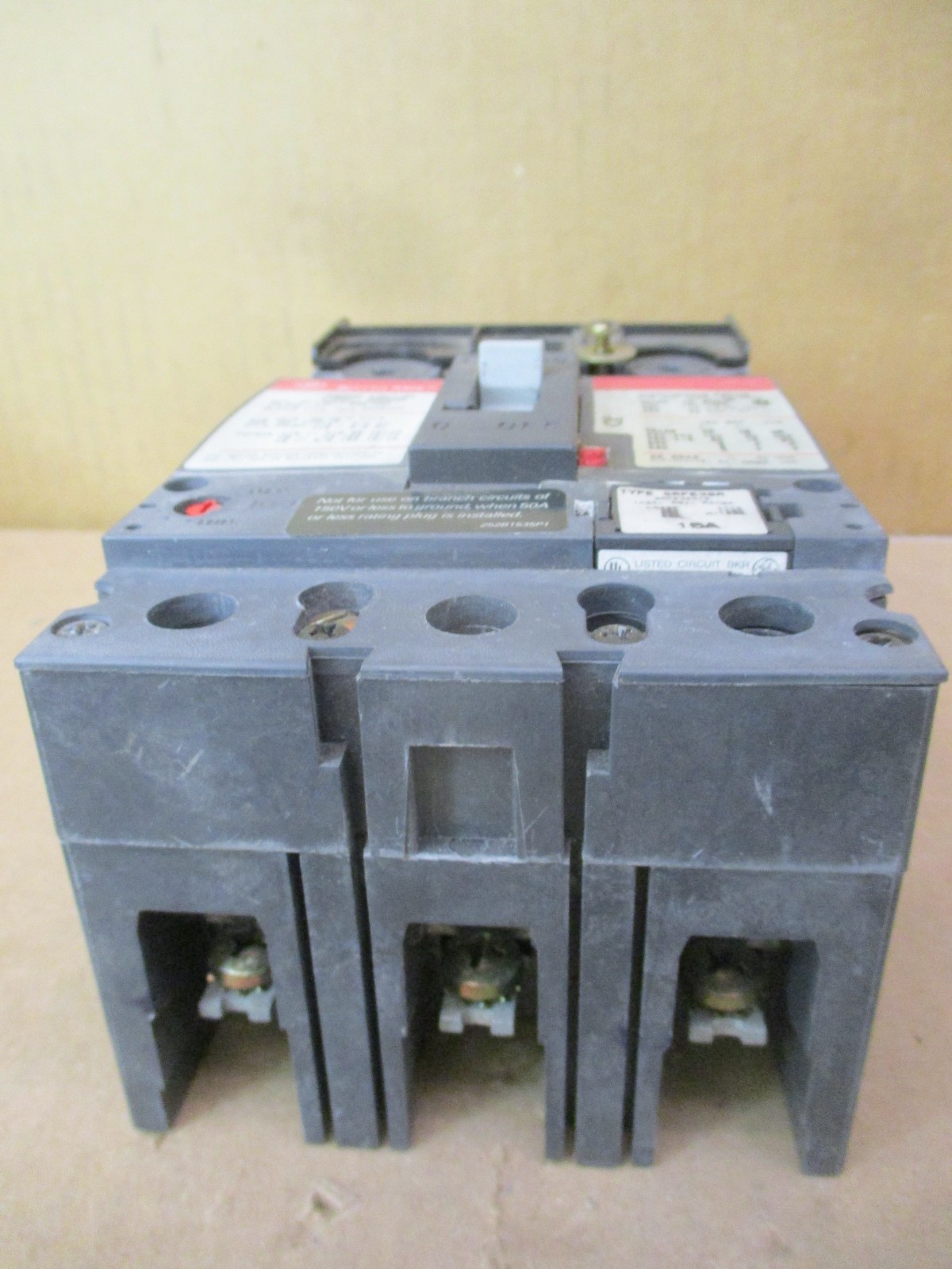 GE Spectra RMS SELA36AT0030 Current Limiting Circuit Breaker 30A Max. 53135PRX