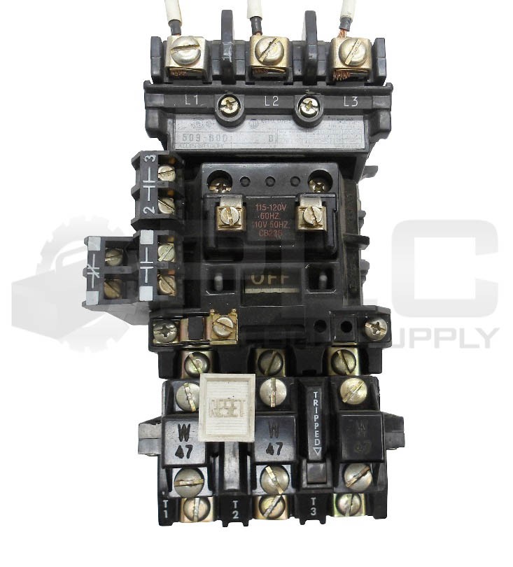 ALLEN BRADLEY 509-BOD /B W/ CB236 W/ 42185-800-01 W/ 595-A /B 595-AB /C *READ*