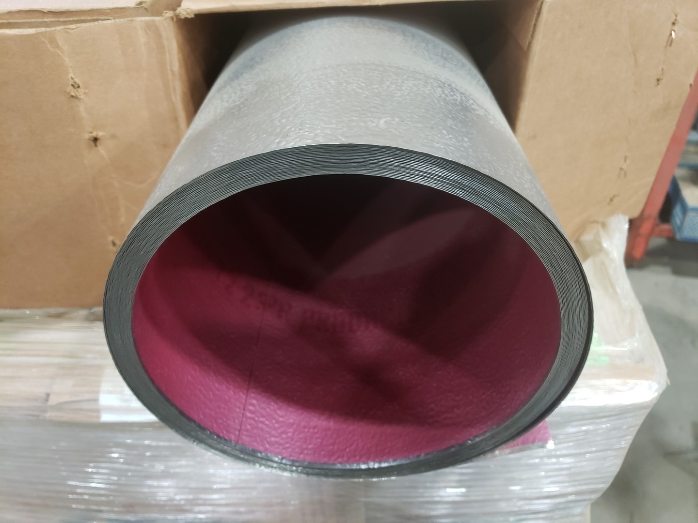 SURPLUS NEW Insul-Mate T-304 0.10″ x 36″ x 50′ Stainless Steel Embossed Roll w/