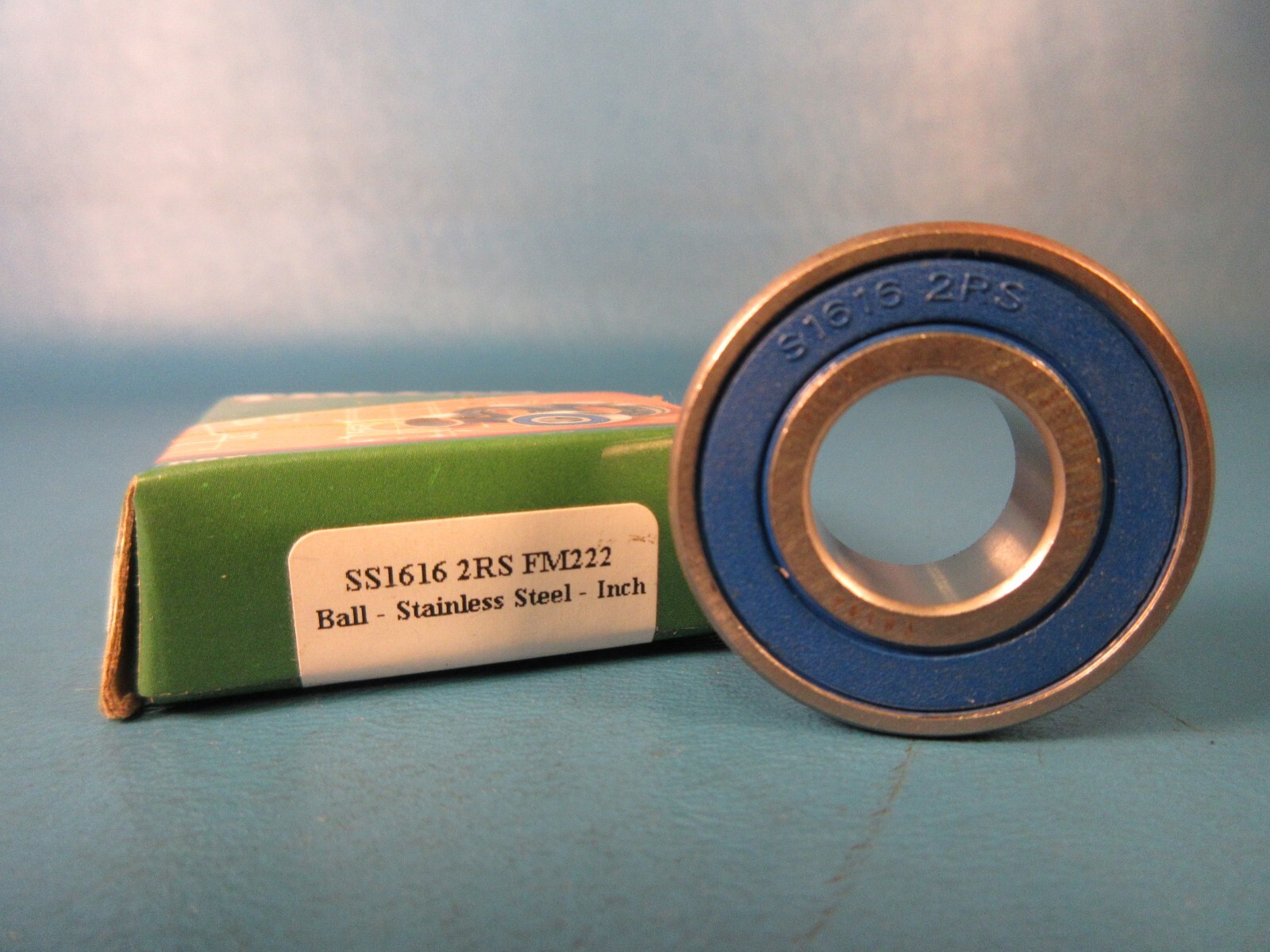 TRITAN SS1616 2RS FM222, Single Row Ball Bearing; 1/2″ Bore