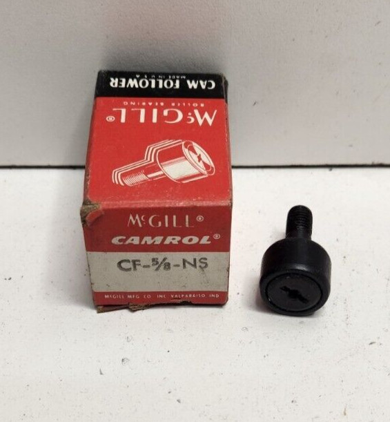 NEW OLD STOCK! MCGILL 0.625″ DIA CAM FOLLOWER CF-5/8-NS