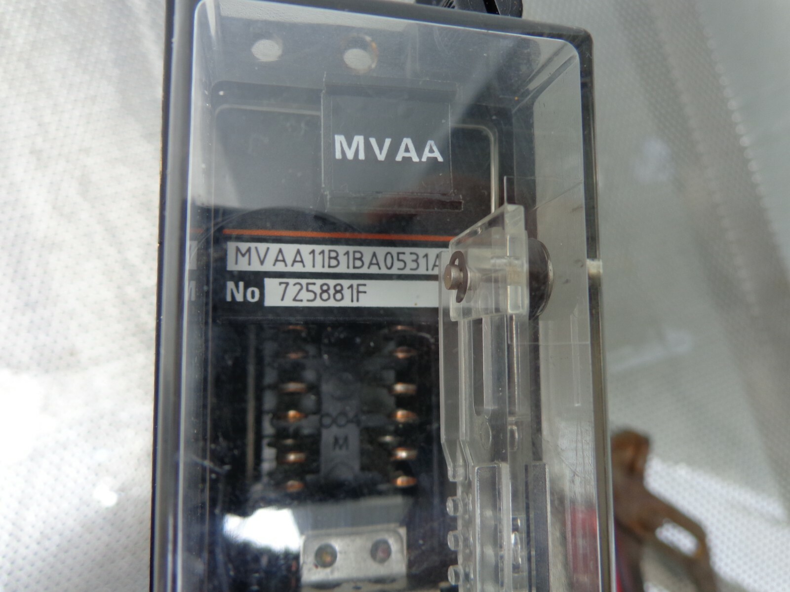 GEC Alsthom Auxiliary relay MVAA11B1BA0531A