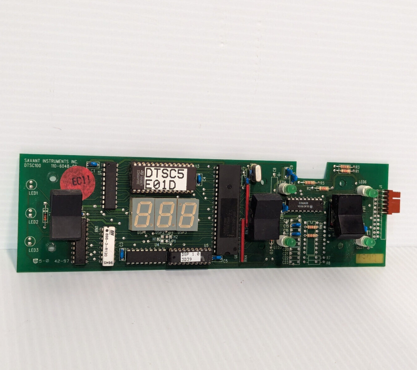 Savant Instruments 110-6048-00 Laboratory Equipment Control Board, LED Display