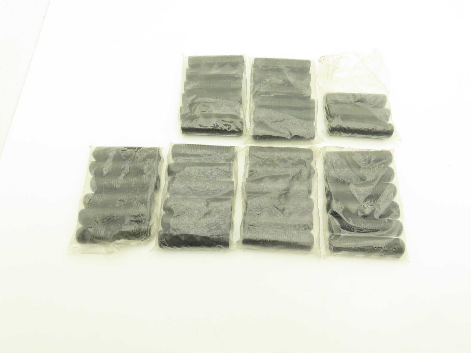 Hunt Wilde Finger Nub Grip for 1″ Bar Black Molded Plastic Lot of 39