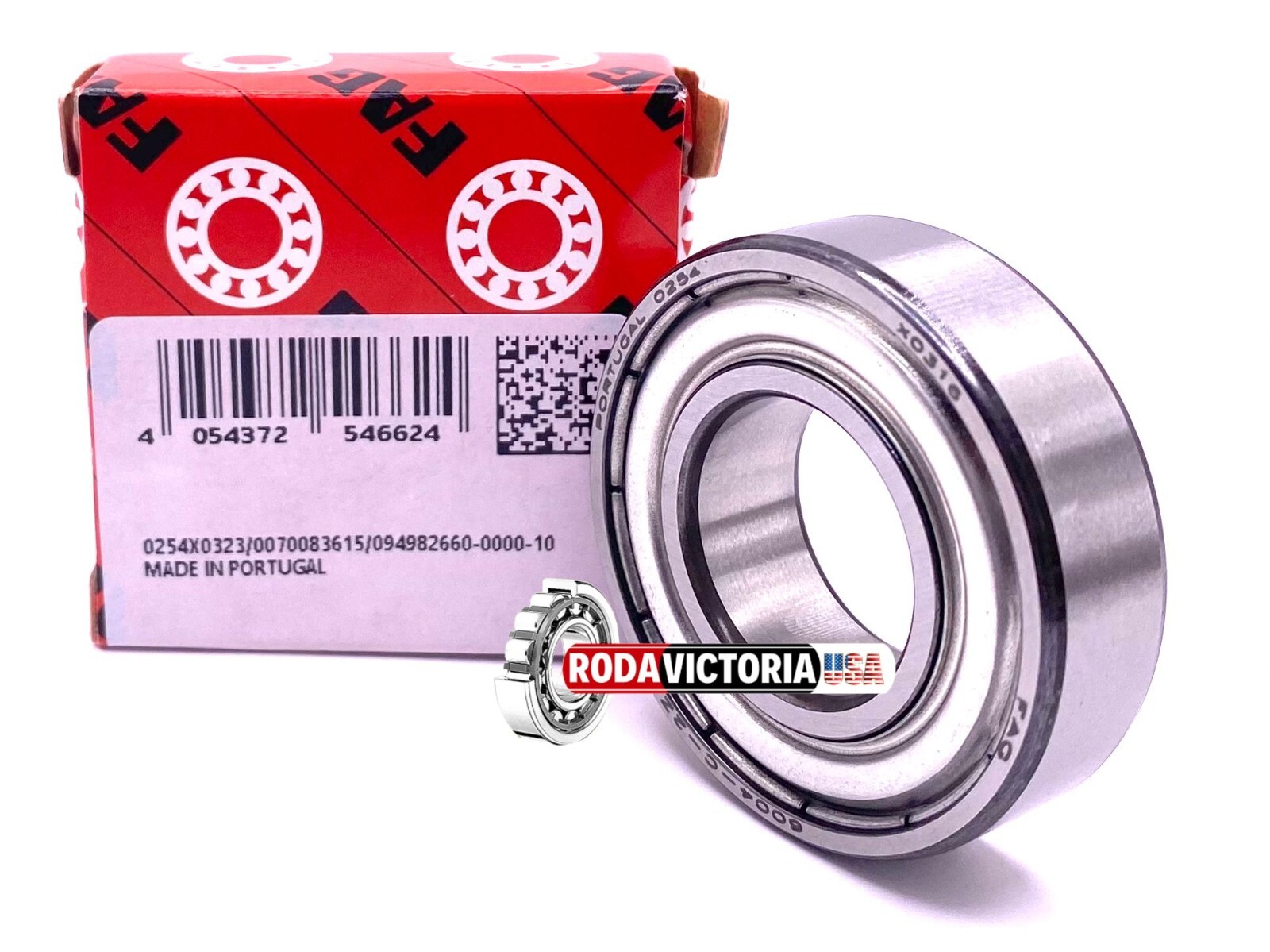 6004 20x42x12mm 2Z ZZ ZR Metal Shielded FAG Radial Deep Groove Ball Bearing
