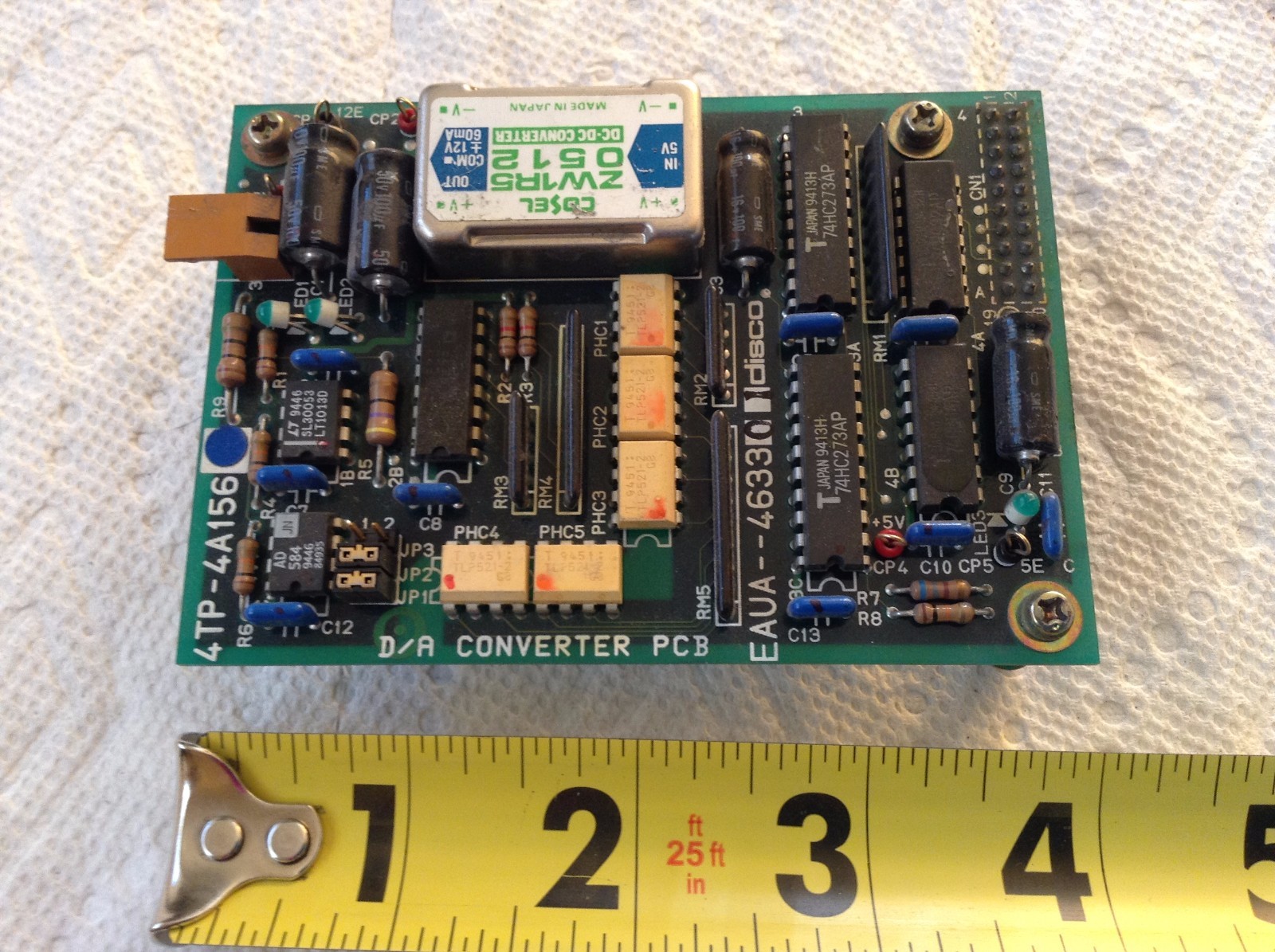 Disco 4TP-4A156 Board D/A Converter EAUA-463301 FAPCB-0474