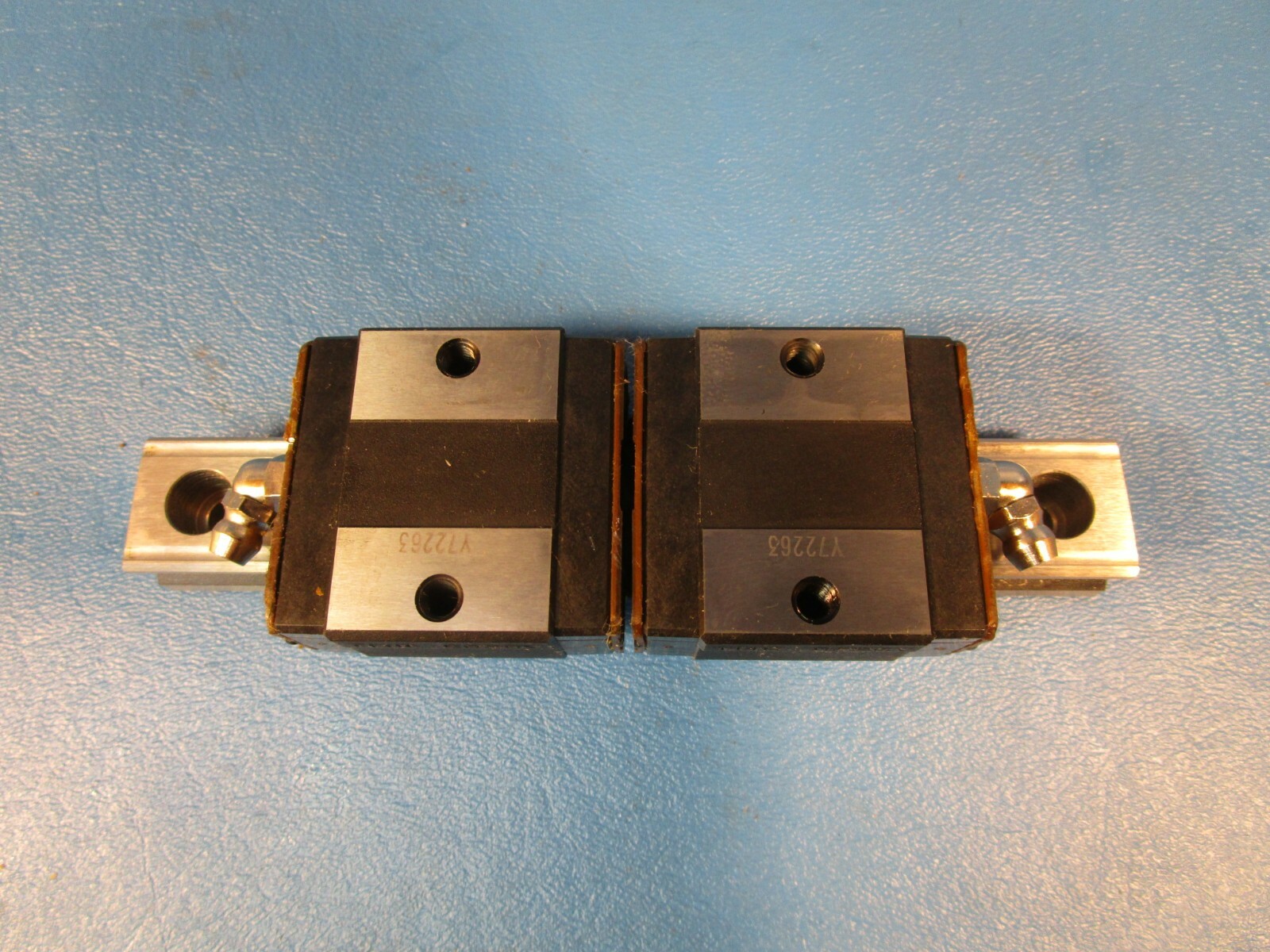 THK, SR20V2UUC1 + 140LP, TWO SR20V Linear Guide Blocks on a 140mm Rail