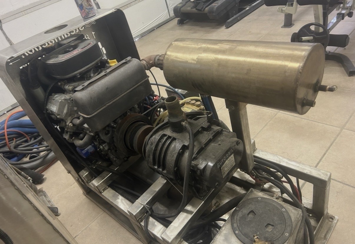 Steamaction 1 800 TRUCK MT Truck Mount Cleaning Machine Skid-Mounted Industrial