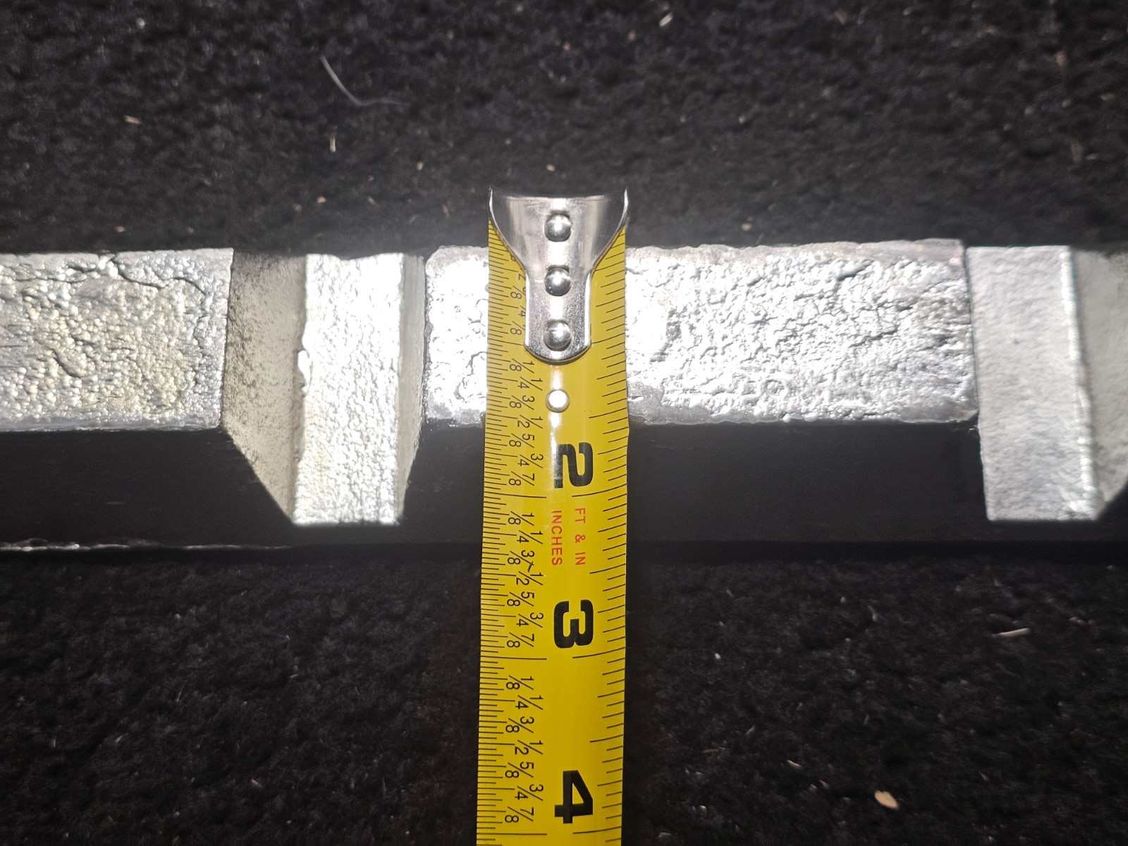 Aluminum Alloy Ingot ME251645 ATS-98S 7.25 Lbs 13.5″ L x 1.5″ H x 1.5″ W Silver