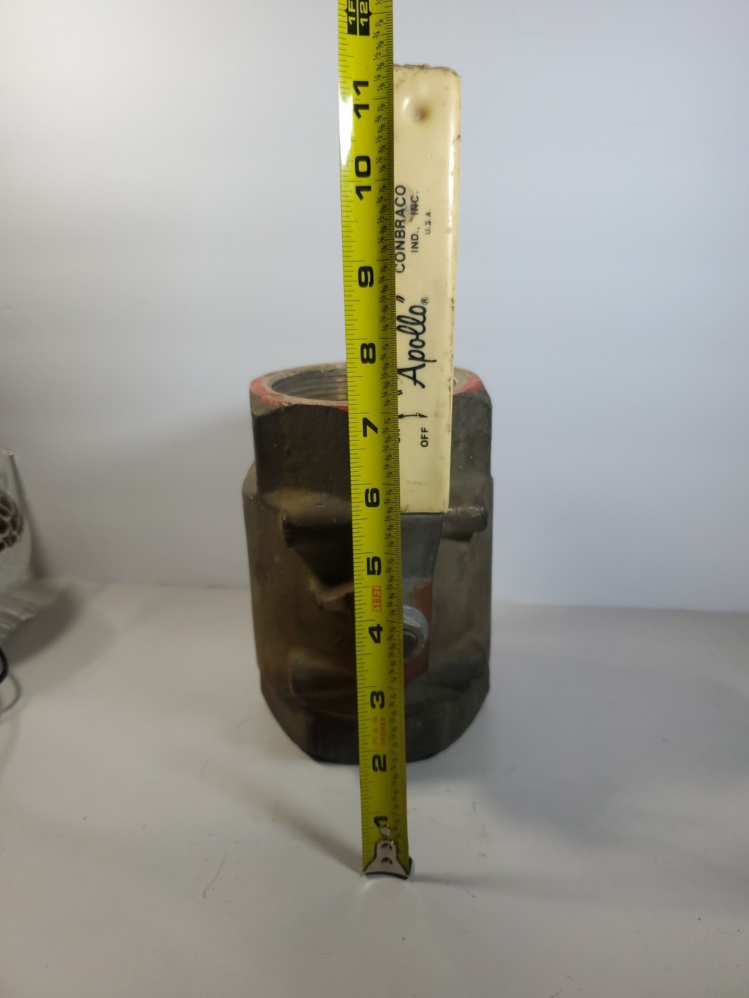 APOLLO 70-100-01 BALL VALVE BRONZE LEVER HANDLE C11-3 600 wog