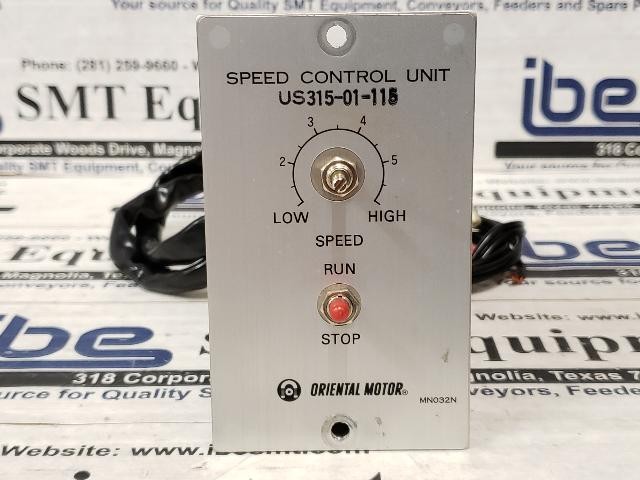 Oriental Motor Speed Control Unit – US315-01-115 w/Warranty