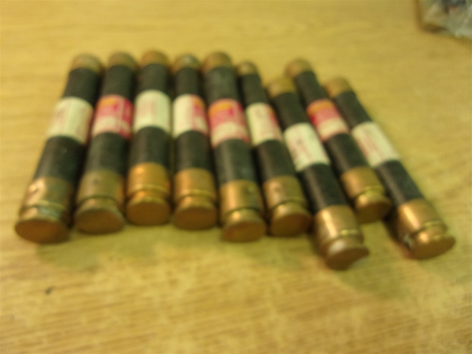 Fusetron FRS-R-12 600VAC Fuses, Lot of 9 *FREE SHIPPING*