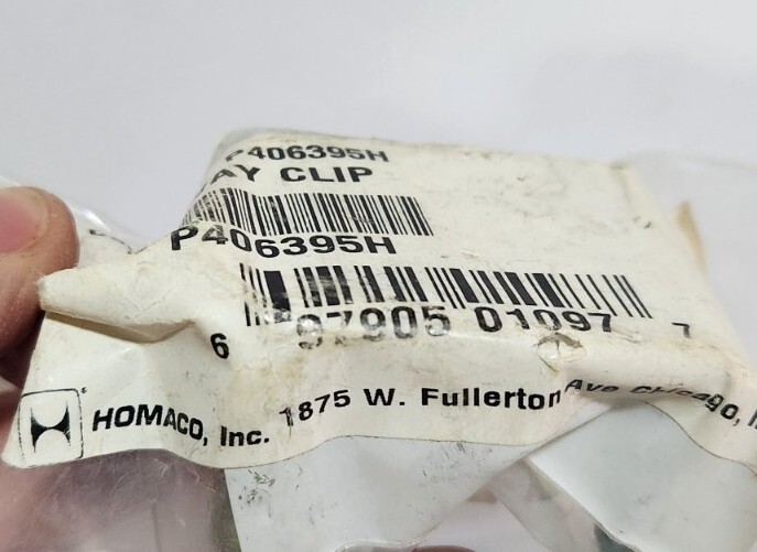 [Lot of 5] Homaco/Ortronics 1.5″ Open Clip, Stringer, Runway (P406395H)