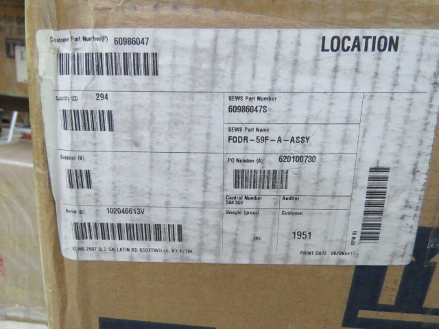 Sumitomo 6098-6047 Qty of 15 per Lot Sumitomo 6098-6047