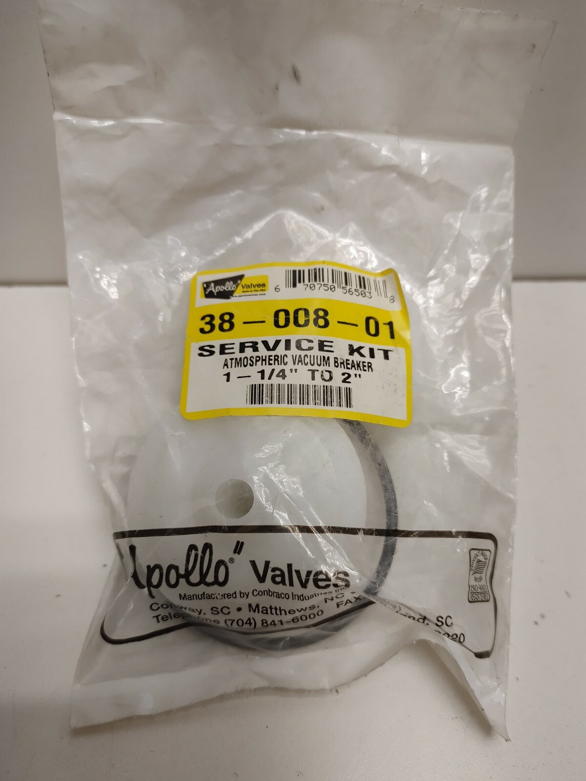 NEW OLD STOCK! APOLLO 1-1/4″ TO 2″ ATMOSPHERIC VACUUM BREAKER 38-008-01