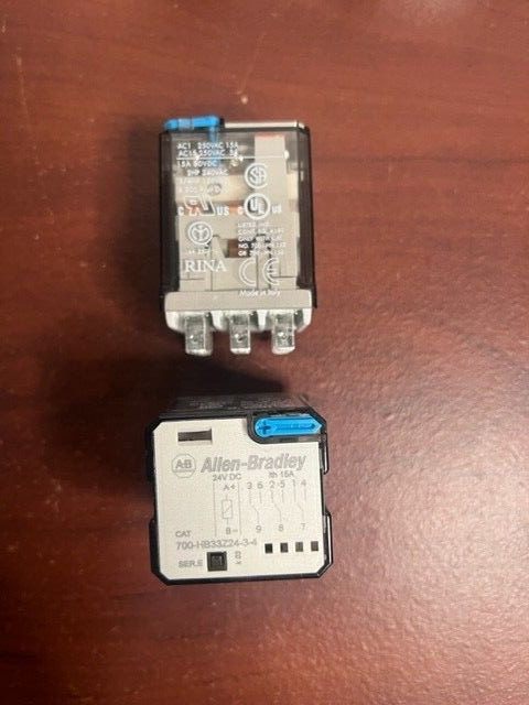 (5) Allen Bradley 700-HB33Z24-3-4 24VDC 11 Pin Relay Lot of 5 New