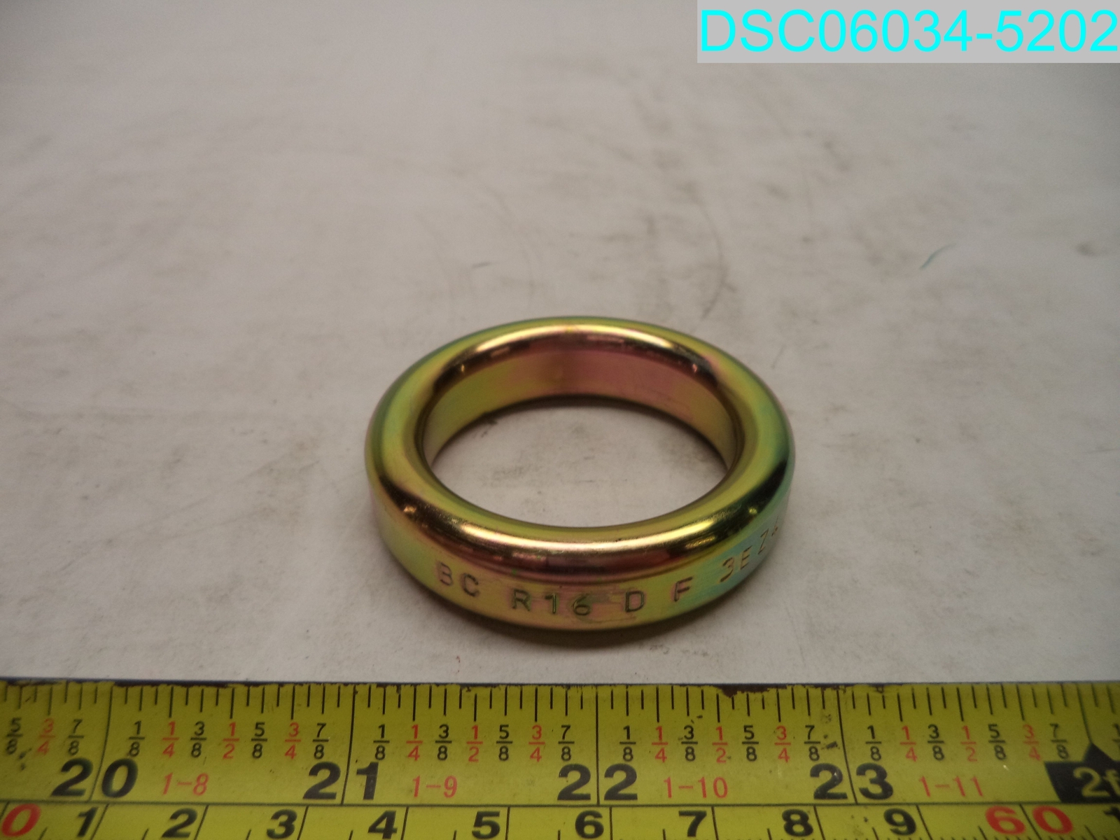 Wolar R16 DF 3EZ4 ASME B16.20 Oval Ring Joint Gasket