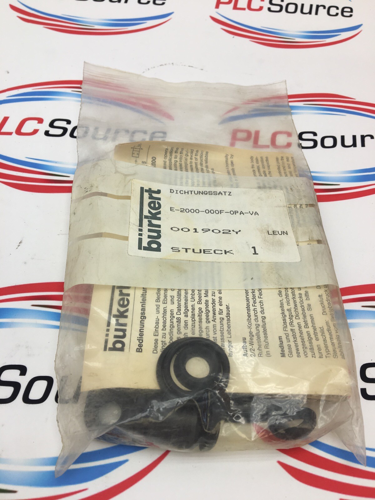 BURKERT 001902Y SEAL REPAIR KIT E-2000-000F-0PA-VA