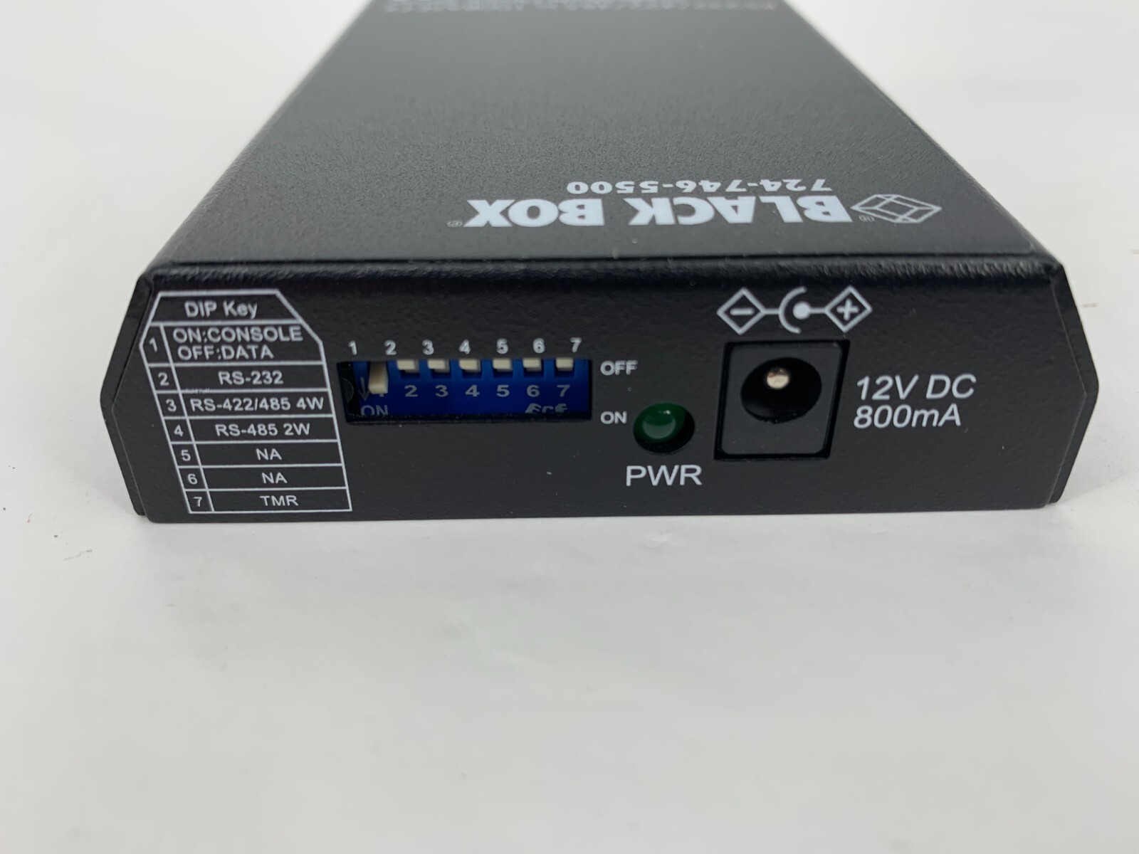 Black Box LS4102A RS-232/422/485 to 100BASE-FX Single Mode Device Server
