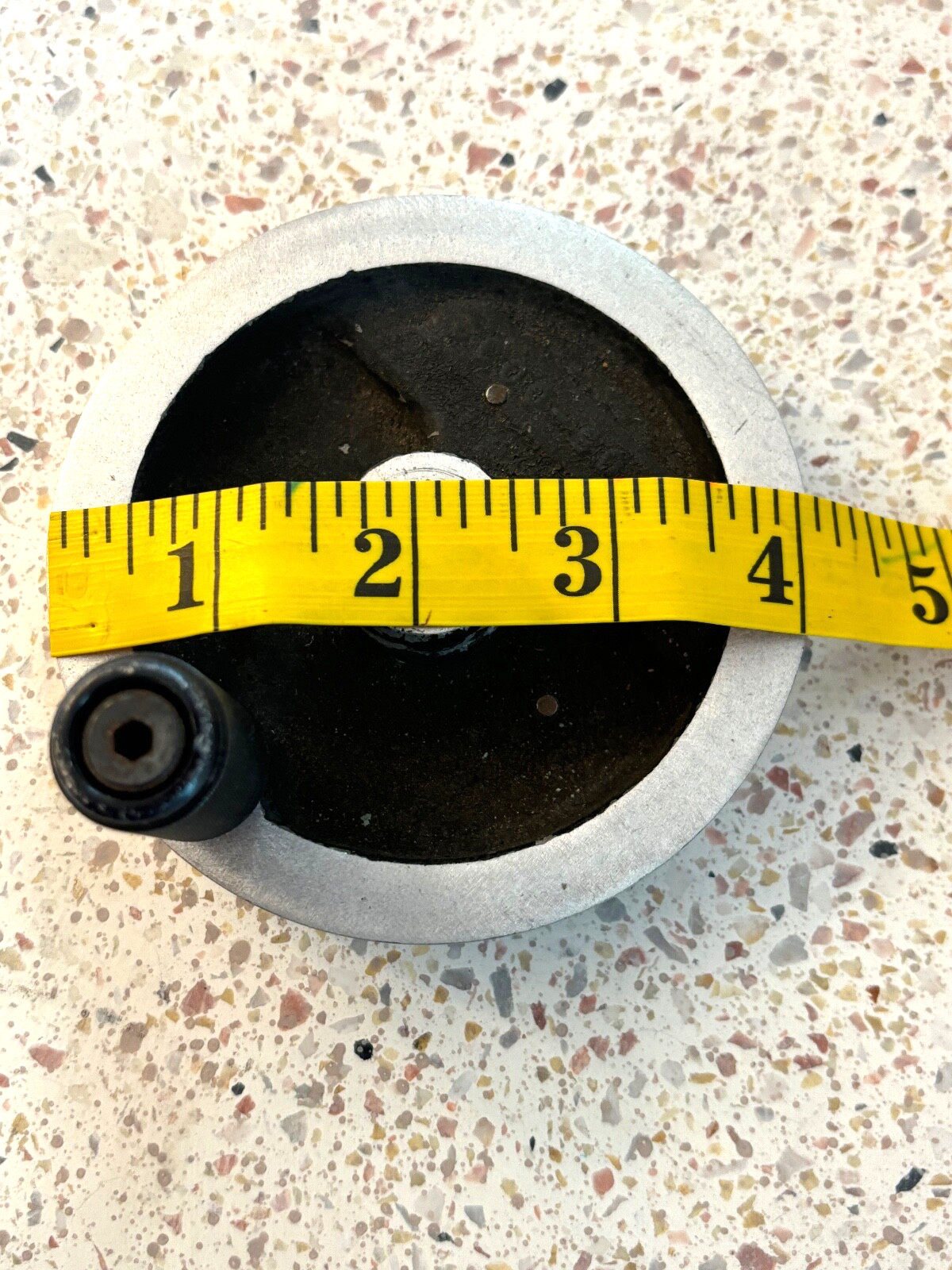 Aluminum 4″ with a 1/2″ Bore Machine Hand Wheel Steampunk Industrial