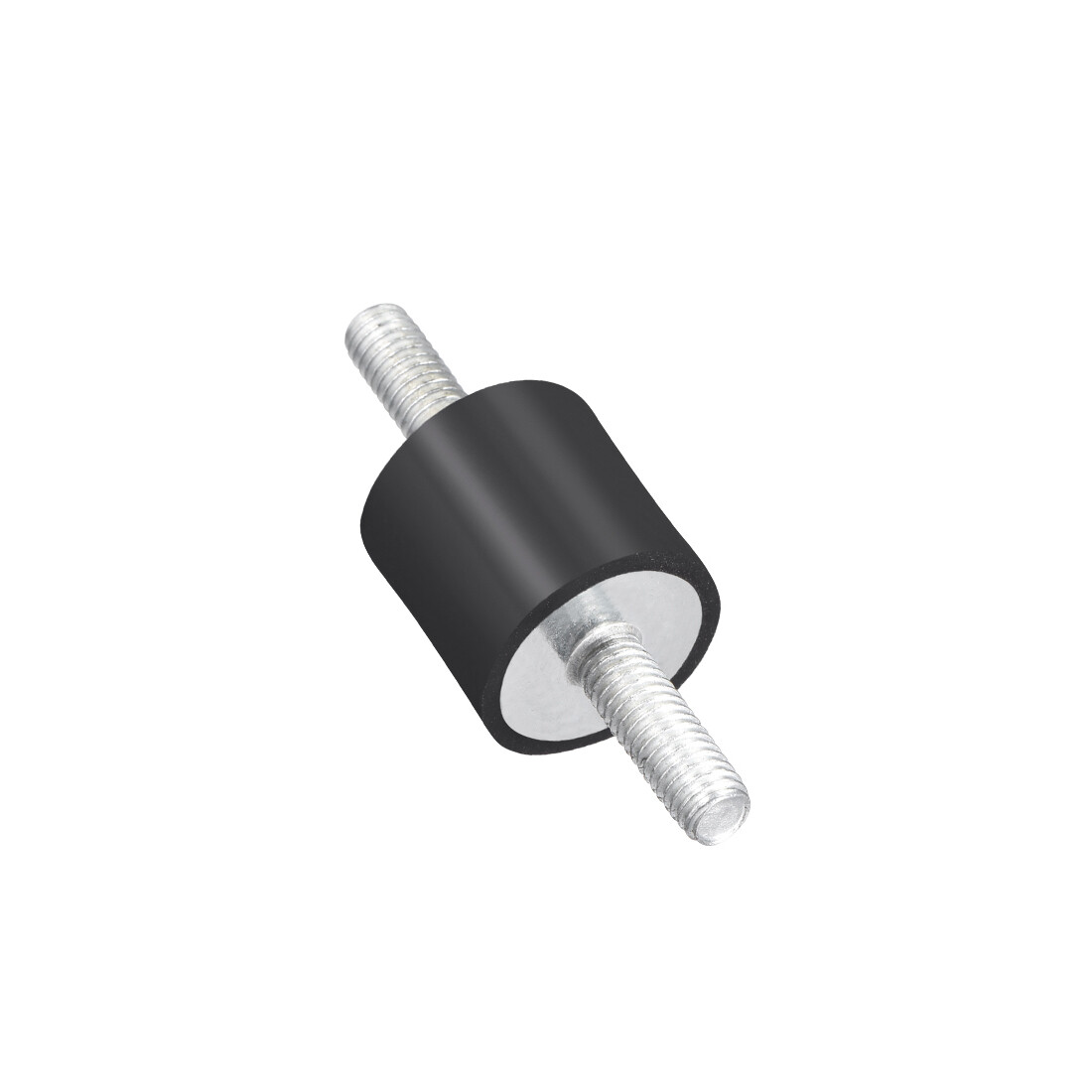 20 x 20mm Rubber Mounts with M6x18mm Studs Industry Vibration Isolators,4pcs