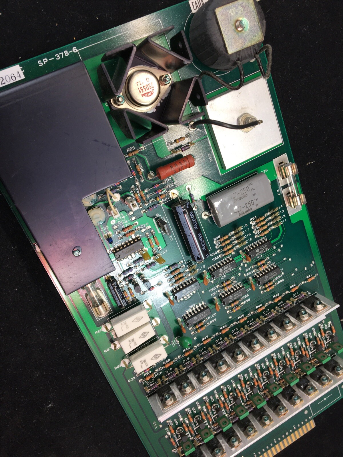 1 DISCO DICING SAW DRIVER NEW MELEC SP-378-6 PCB CIRCUIT BOARD EAUA 023600 2H 6N