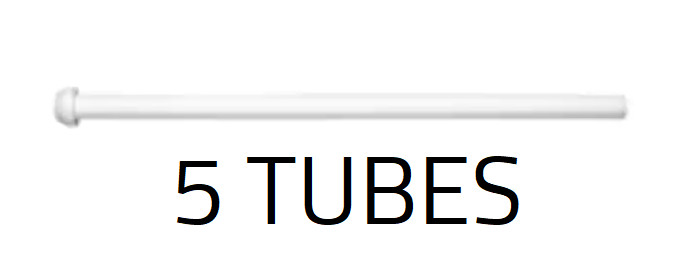 (5) Zurn QBA20X 3/8″ x 20″ Pex Polyethylene Lavatory Supply Tube